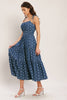 Lightweight Denim Dots Dress