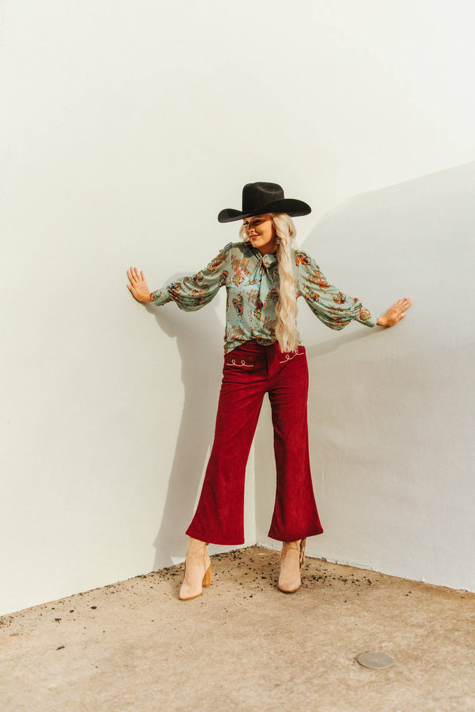 Howdy Cutie Western Blouse