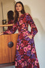 Vintage Blooms Maxi Dress