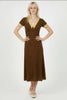 Bonnie Vintage Dots Knit Dress