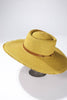 Wide Brim Sun Hat: DARK NATURAL