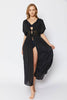 Long Swim Cover: Black