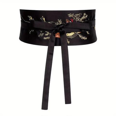 Blue Denim Obi Belt