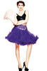 Short & Fluffy Crinoline: Purple