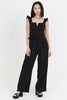 Top Notch Jumpsuit: Black