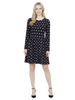 Baby Doll Polka Dot Sweater Dress