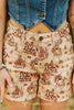 Vintage Western Denim Shorts