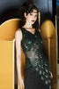 Tassel Hem Peacock Dress