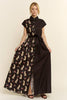 Cherry Cheetah Maxi Dress