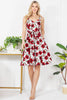 Wild Roses Cotton Dress- Only M