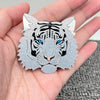 Ice Tiger Acrylic Brooch