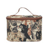 Cat Tapestry Vanity Bag