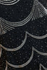 Geo Deco Beaded Fringe Dress
