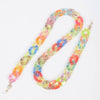Glasses Acrylic Chain: Rainbow