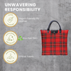 Royal Stewart Tartan Folding Bag