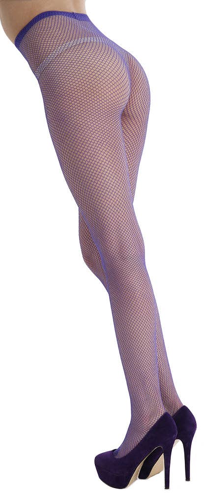 Fishnet Tights: Black / 16-18: XL