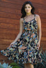 Tropical Romance Godet Dress
