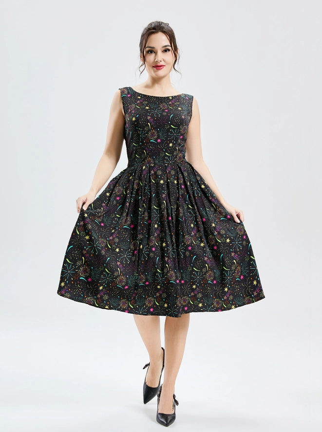 Electric Sky Fireworks Dress