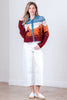 Western Movie Cardigan: Blue Sky