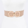 Sixties Style Stretch Belt: Hot Pink