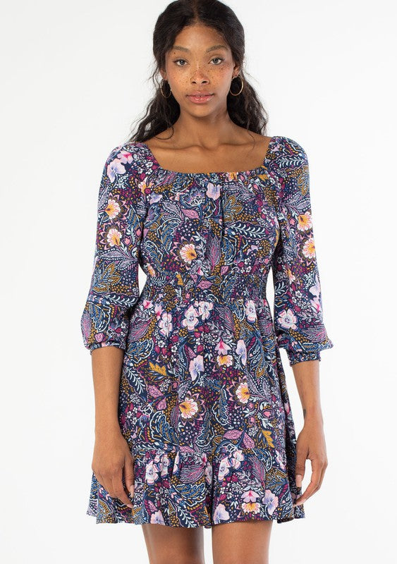 Country Fields Mini Dress