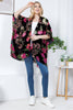 Japanese Floral Velvet Kimono