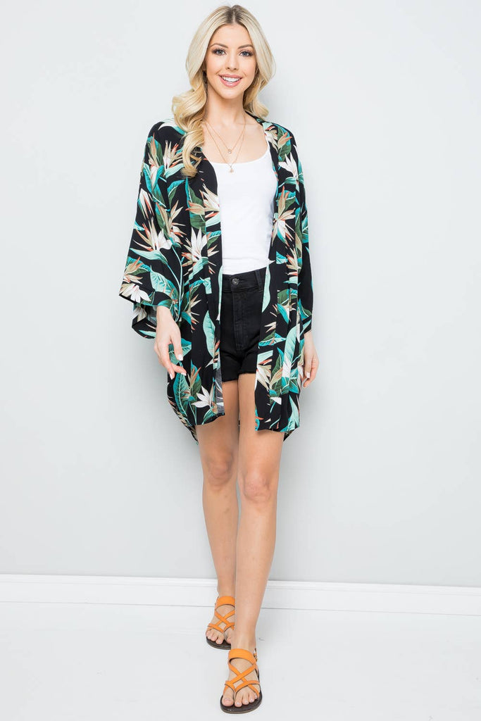 Bird Of Paradise Kimono