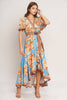 Lake Como Flutter Dress