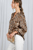 Silky Leopard Print Blouse
