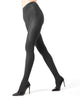 Brooklyn Sweater Tights: Brown Heather / L-XL