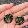 Dried Flowers & Mushroom Earrings