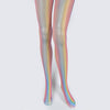 Hologram Rainbow Mesh Stocking