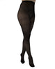 Polka Dot Net Tights: Black / One Size