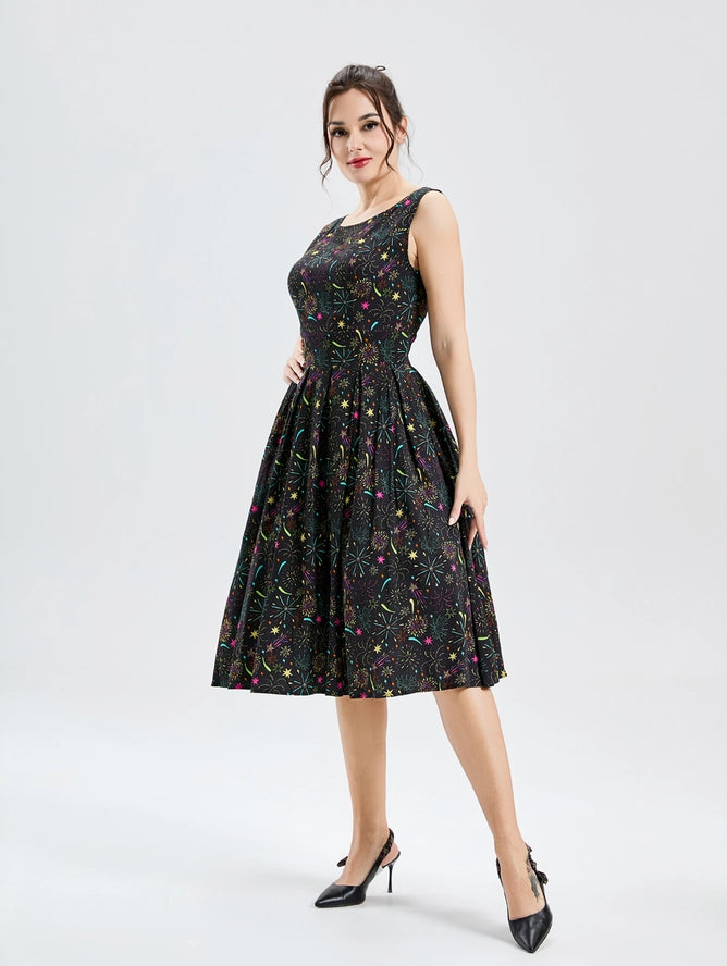 Electric Sky Fireworks Dress