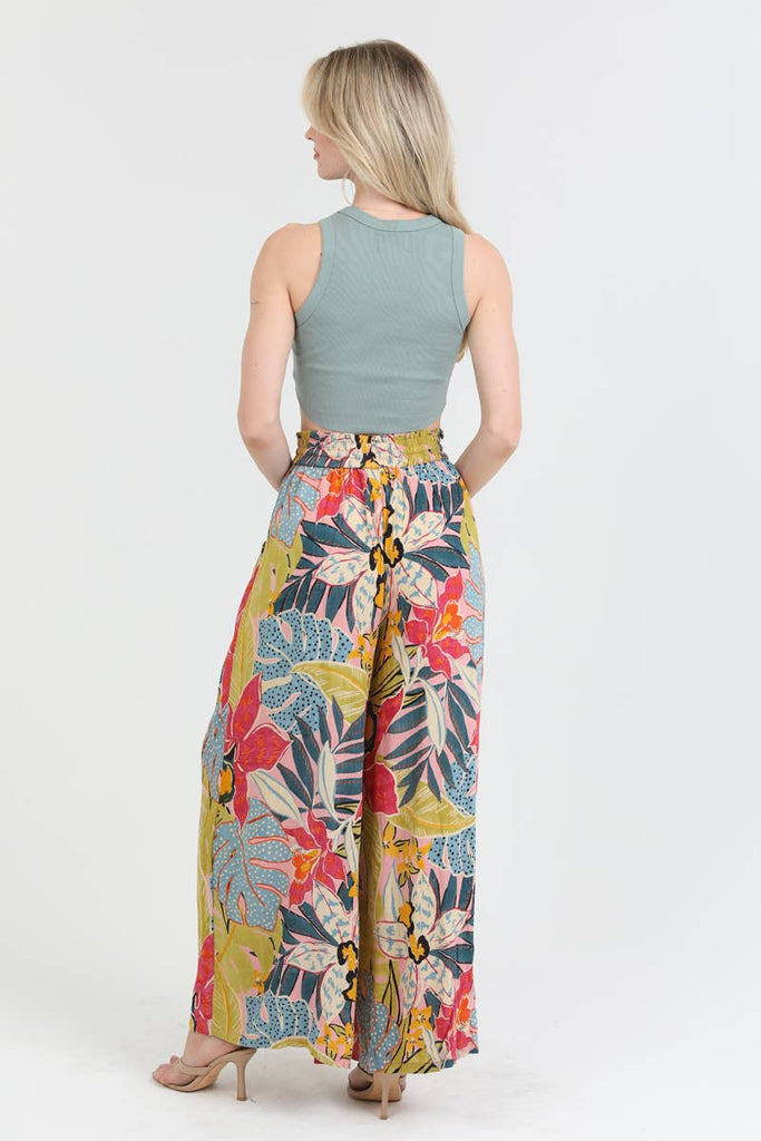 Tunisian Travel Palazzo Pants