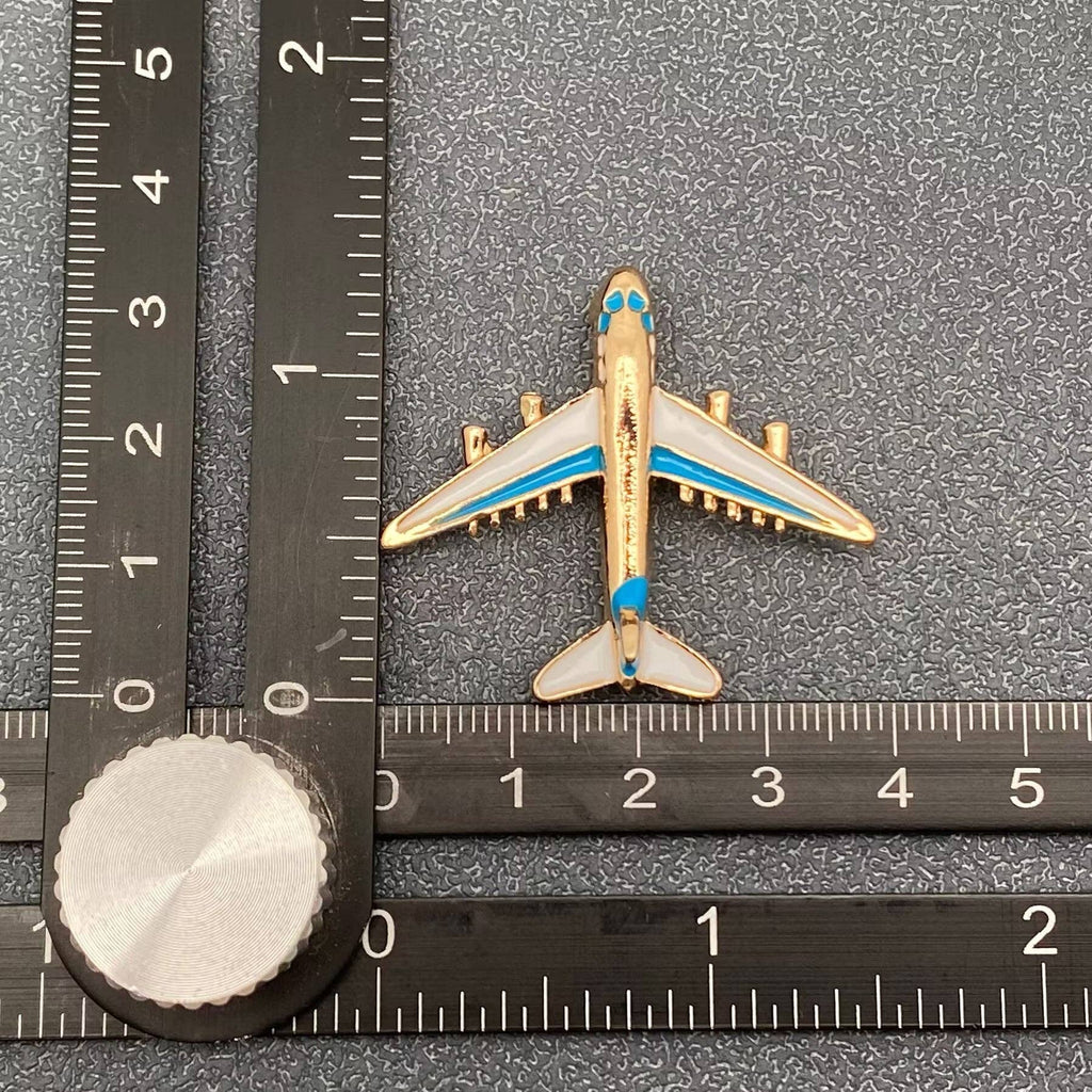 Tiny Plane Brooch