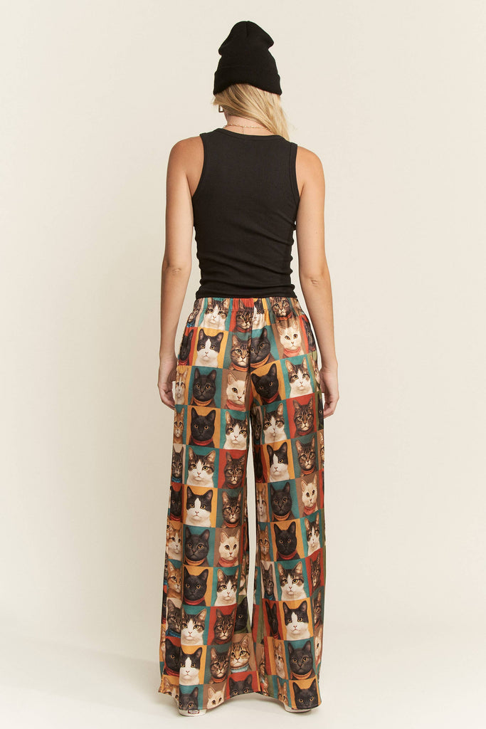 Cat Portrait Pants