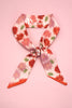 Silky Twilly Scarf: Soft Focus Floral
