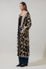 City Cat Leopard Duster Cardigan