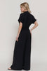 Lapel Collar and Jumpsuit