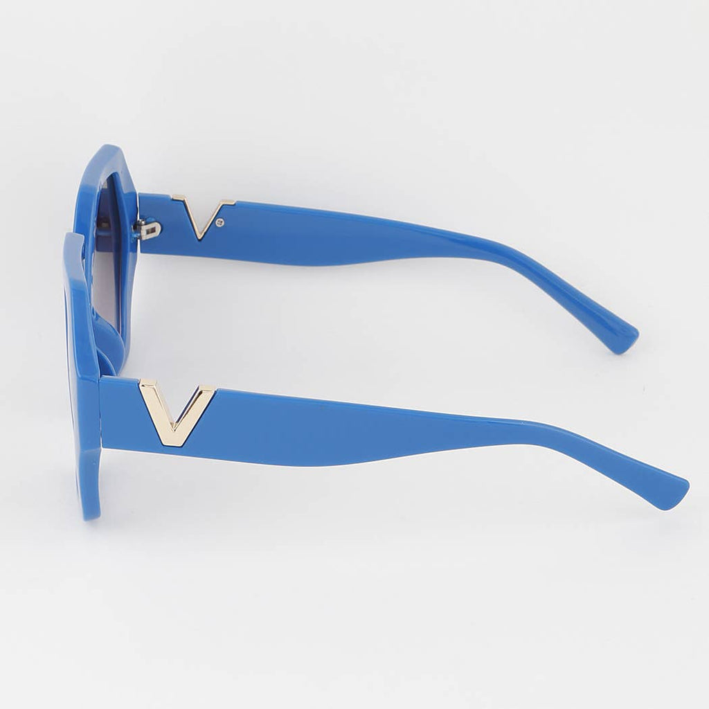 60's Hexagon Sunglasses: Assorted