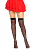 Cherry Dot Thigh High Stockings