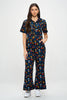 Retro Fair Corduroy Jumpsuit