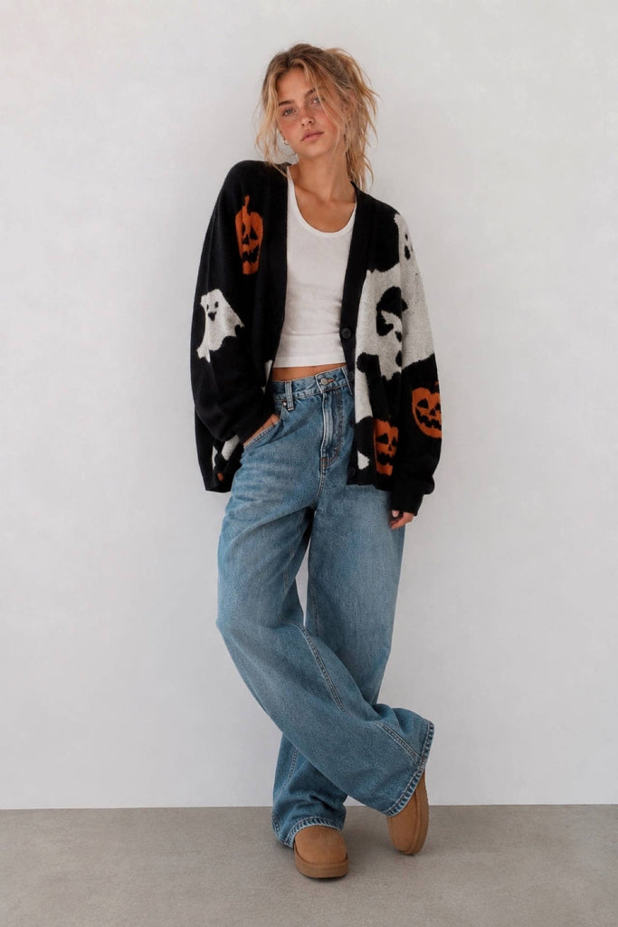 Halloween Shadows Cardigan