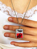 Book Locket Necklace - The Outsiders - 1st Ed.: Stainless Steel