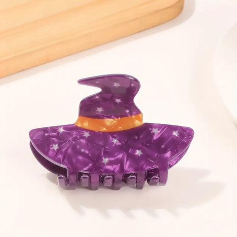 Leopard Print Viola Hair Clip