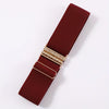 Adjustable Rhinestone Clasp Stretch Belts