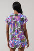 Blue Tropics Light Cotton Top
