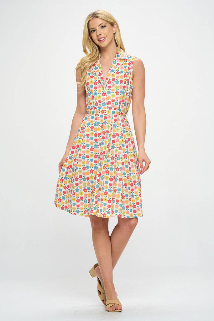 Dutch Delight Cotton Dress