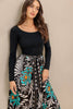 Fall Swan Sweater Top Dress